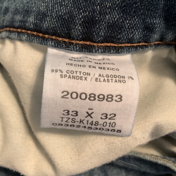 Men’s Lee Regular Fit Straight Leg Jeans - Picture 4 of 4